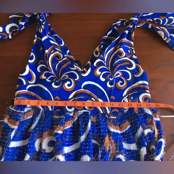 NWT Odeeh ultramarine maxi dress XS S - Picture 11 of 16